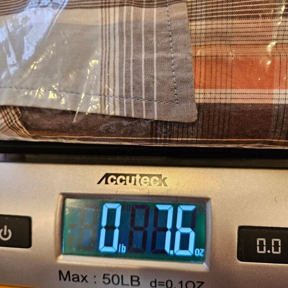 Ecko Unltd Mens Short Sleeve Plaid Button-Up Shirt Size L Cotton Blend Multicolo - Picture 12 of 12